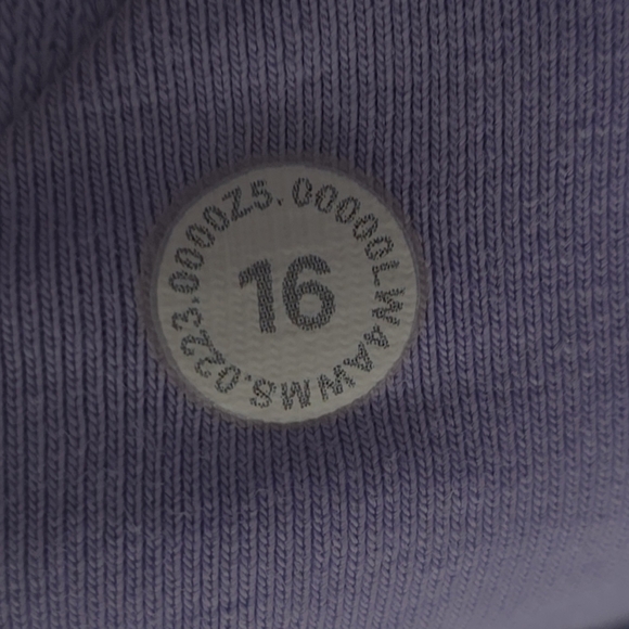 Lululemon Scuba Hoodie Sheer Violet Size 16 - Picture 6 of 9